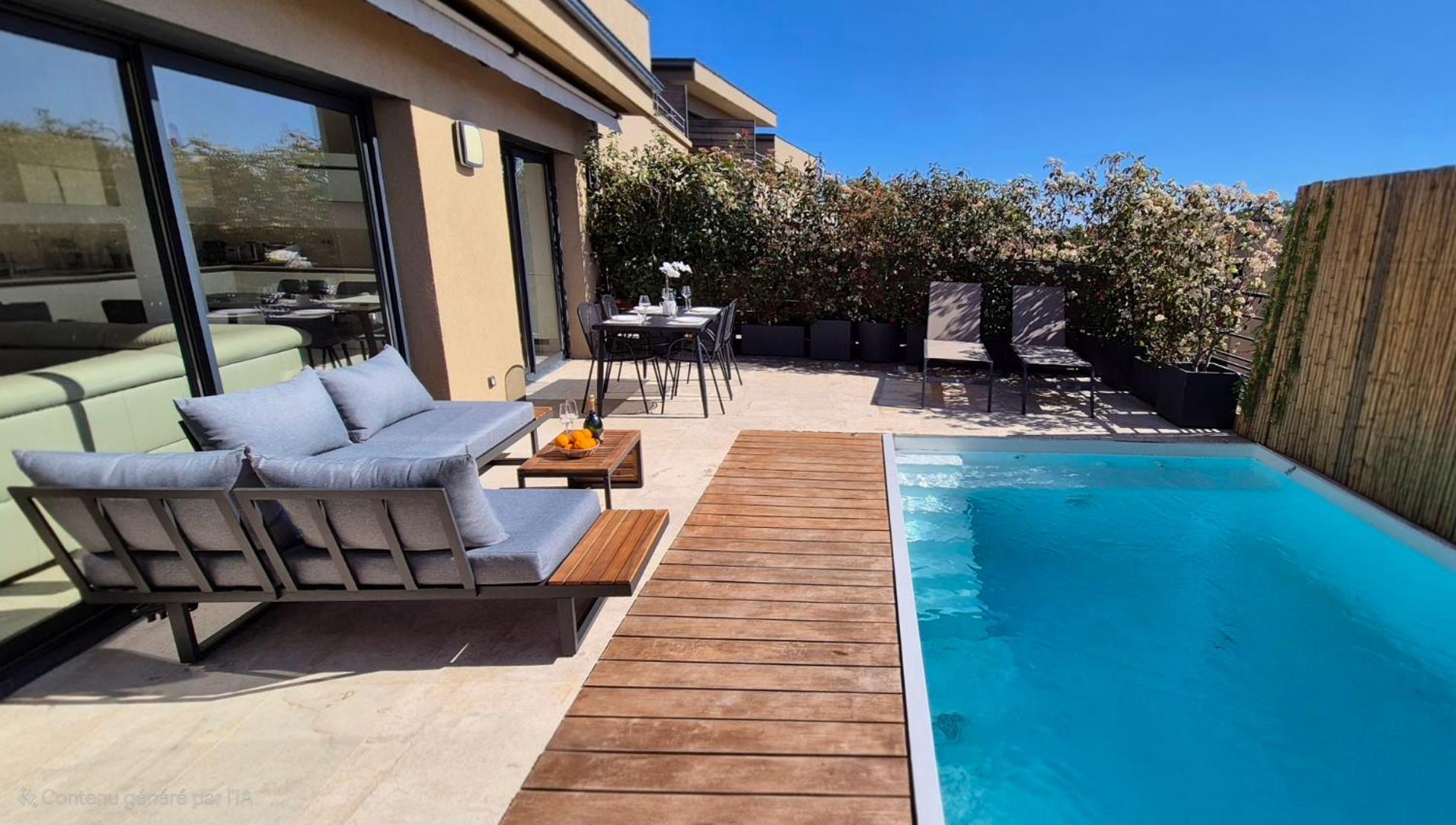 Villa Moderne De Standing Avec Piscine Privee A 400M De La Plage - 4 Chambres Conca Exteriér fotografie